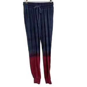 Ava + Esme Navy Tie Dye Jogger‎ Size Medium New